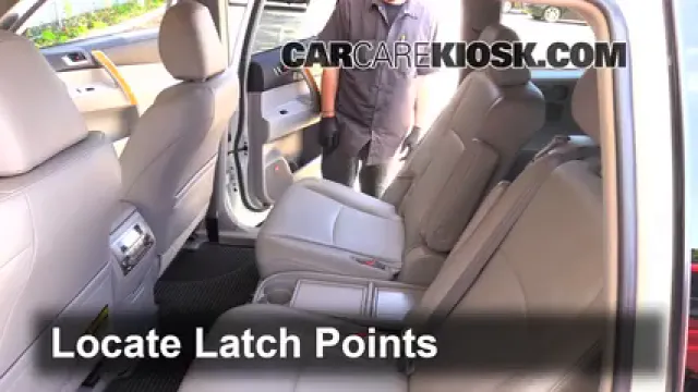 2009 Toyota Highlander Hybrid Limited 3.3L V6 Asientos de Carro Instalar